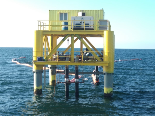 Vessel Discharge Offshore Platform, Dahabshiil Oil Storage Terminal, Berbera, Somaliland